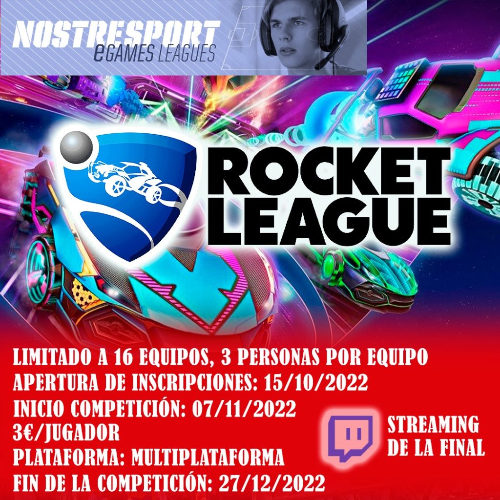Torneo E-Games Rocket League