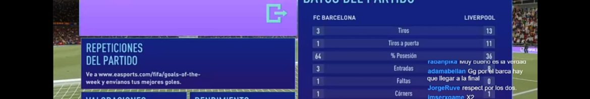 Resultado Final I Torneo FIFA 21